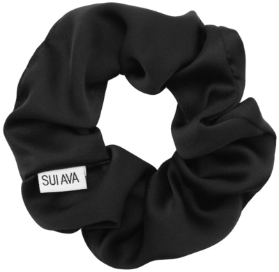 SUI AVA Ribbon Scrunchie -Black