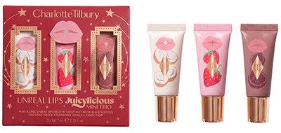 CHARLOTTE TILBURY UNREAL LIPS JUICYLICIOUS MINI TRIO - XMAS 26