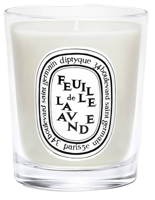 Diptyque Mini Candle Feuille de Lavande 70g