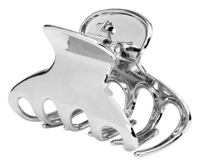 SUI AVA Glossy Hair Claw - Silvery