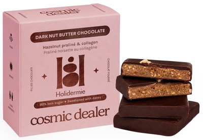 Cosmic Dealer Hazelnut Praline & Collagen nut butter chocolate box