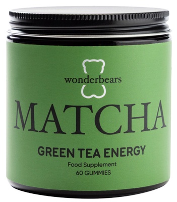 Wonderbears Matcha - Green Tea Energy Dose