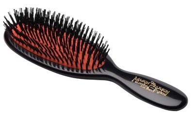 Mason Pearson Pocket Boar Bristle Hairbrush B4 Dark Ruby