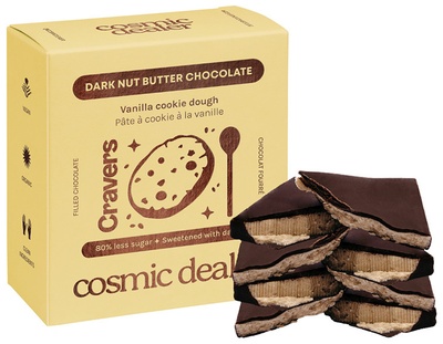 Cosmic Dealer Vanilla Cookie Dough nut butter chocolate box