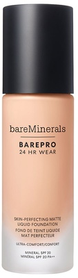 bareMinerals BAREPRO 24HR Wear Skin-Perfecting Matte Liquid Foundation Mineral SPF 20 Fair 15 Cool