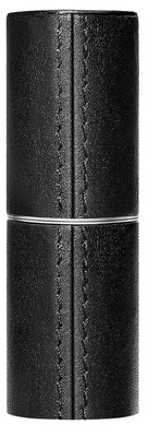 La Bouche Rouge Paris Refillable Fine Leather Lipstick Case Black