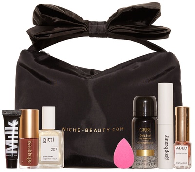 NICHE BEAUTY Makeup Bag - incl. Contents