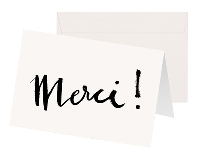 Kera Till Greeting Card Merci!