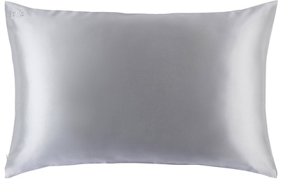 Slip slip pure silk queen pillowcase - silver