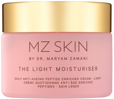 MZ Skin The Light Moisturiser - Daily Anti-Aging Peptide Enriched Cream