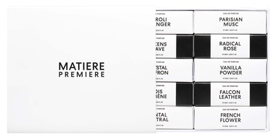 MATIERE PREMIERE Sample set 10x1,5ml (with Vanilla Powder)