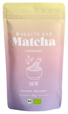 Health Bar Bio Matcha 50 g