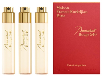 Maison Francis Kurkdjian Paris Baccarat Rouge 540 Refills 3 x 11ml