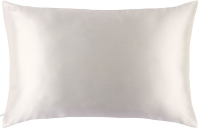 Slip Silk Pillowcase Queen WHITE