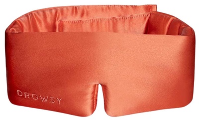 Drowsy Silk Sleep Mask - Summer Coral