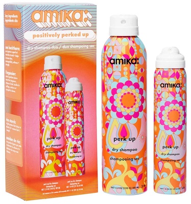 amika positively perked up dry shampoo set