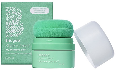 Briogeo Style + Treat Dry Shampoo Puff Translucent