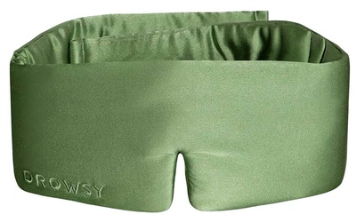 Drowsy Silk Sleep Mask - Pistachio Green