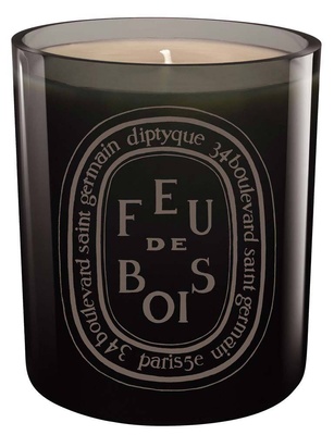 Diptyque Grey Candle Feu de Bois