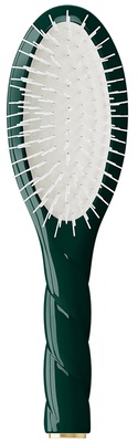 La Bonne Brosse Brush Emerald Green 07 Intense Nylon Bristles Small