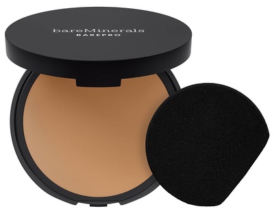 bareMinerals BarePro 24hr Skin Perfecting Powder Foundation متوسطة العمق 40 درجة حرارة 40 دافئة
