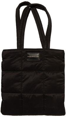 NICHE BEAUTY Black Puffer Bag