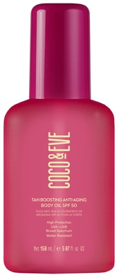 Coco & Eve Tan Boosting Anti-Aging Body Oil SPF50