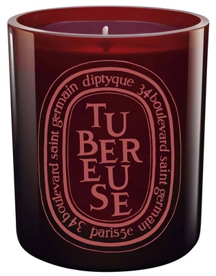 Diptyque Red Candle Tubéreuse