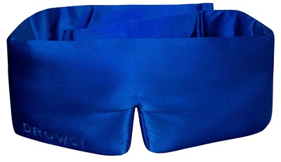 Drowsy Silk Sleep Mask - Royal Blue