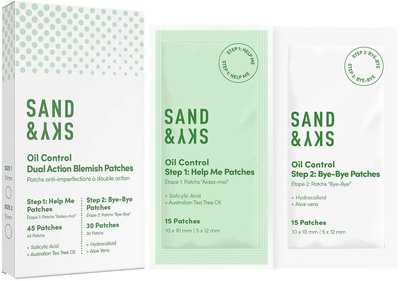 Sand & Sky Dual action blemish patches