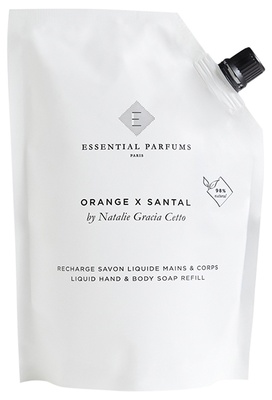 ESSENTIAL PARFUMS ORANGE X SANTAL Hand & Body Soap 500 ml Refill