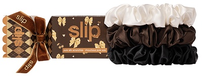 Slip Pure Silk Large Scrunchie Cracker - beau