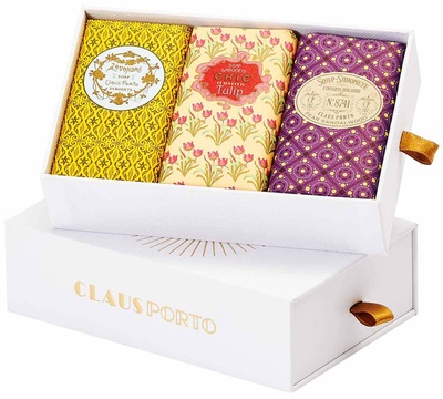 Claus Porto Gift Box 3 Wax Sealed Soaps