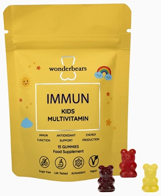 Wonderbears IMMUN -Kids Multivitamin Pouch 15 Stück