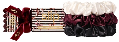 Slip pure silk large scrunchie cracker - sugar plum