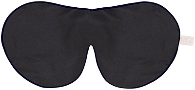 Holistic Silk Pure Silk Eye Mask أسود