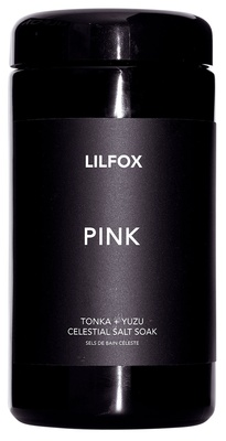 LILFOX Pink Tonka + Yuzu  Celestial Salt Soak