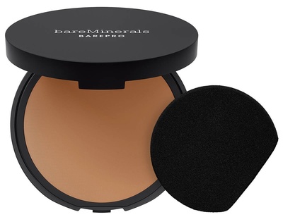 bareMinerals BarePro 24hr Skin Perfecting Powder Foundation متوسطة العمق 45 دافئة