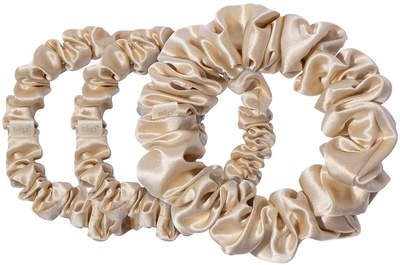 Slip Pure Silk Back to Basics Scrunchie Set Blonde