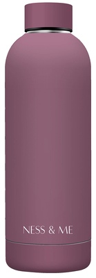 Ness & Me Water Bottle - Deep Pink