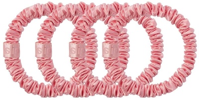 Slip Pure Silk Skinny Scrunchies rose