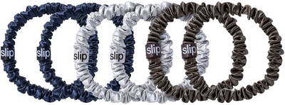 Slip Pure Silk Skinny Scrunchies منتصف الليل 