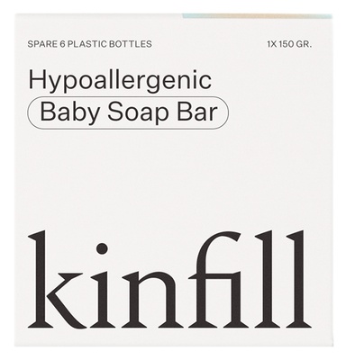 Kinfill Baby Soap Bar - Unscented (Hypoallergenic)