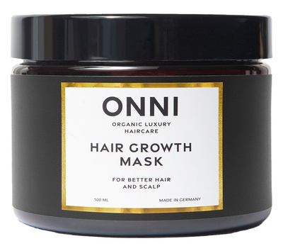 ONNI Organic Luxury Haircare Organic Hair Growth Mask 500ml