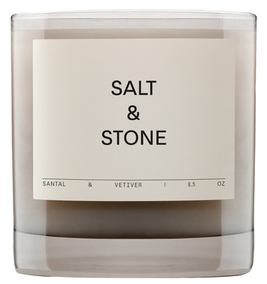 SALT & STONE Candle - Santal & Vetiver