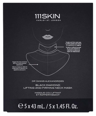 111Skin Black Diamond Lifting & Firming Neck Mask Box
