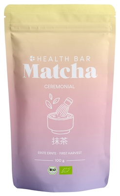 Health Bar Bio Matcha Ceremonial 100 g