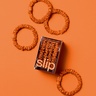 Slip Pure Silk Skinny Scrunchies orange