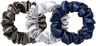 Slip Pure Silk Scrunchies Large Midnight 