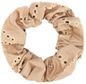 SUI AVA Floral Broderie Scrunchie Salted Caramel
